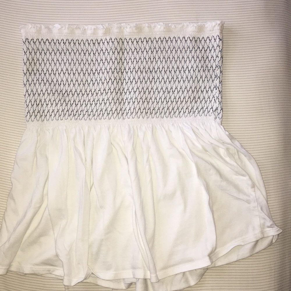 Old Navy smocked tube top